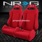 Nrg Type-r Red Reclinable Racing Seats bracket For Civic Ej ek eh integra Db Dc