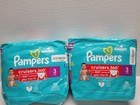 2 - Pampers Swaddlers Diapers Couches 26 Count For Size 3    16-28 Lbs   New   