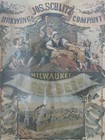 1971 Jos  Schlitz Brewing Co  Milwaukee Lager Beer Ad  Sign 84275 Framer Rare 
