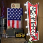 Game Room Double Sided Led Sign Garage Game Room Arcade Man Cave Bar Wall Decor