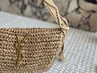 Saint Laurent Summer Resort Style Straw Bag
