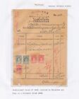 Thailand 1949 Revenue Document   On Piece  2 Items  Uk1158
