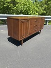 Mid-century Modern Broyhill Sculptra Walnut Sideboard