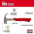 Milwaukee 12oz Smooth Face Hybrid Claw Finish Hammer