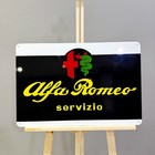 Alfa Romeo Servizio Sign     Garage Wall Decor     60    40 Cm  23 6       15 7    