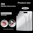 Titanium Cutting Board Set Of 3  100  Pure Titanium Cutting Boards For Kitchen  