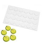 Silicone Chocolate Mold cookies Mold 15 Hole Round G_11 84 X 6 84 X 0 32 Inch