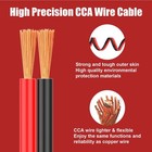 14 Gauge Wire Electrical 50ft  Red And Black Cable 12v 14 Awg Wire 2 Conductor P