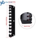Black Pry Bar Holder Lockable Pry Bar Rack Wall Mount Storage Rack Organizer