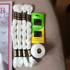 Hardanger No  3  dmc Booklet 12035-22   Pearle Cotton Thread And Needles