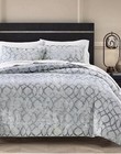 Hotel Collection King Comforter Cover Set Helix 3 Piece Bedding   Size King