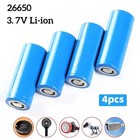 26650 3 7v 6000mah Rechargeable Battery Batteries Lot Usa    