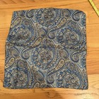 Men Silk Pocket Square Paisley Handkerchief Multi-color Floral Print Accessories
