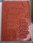 Retired Stampin Up Forever Forest Stamp Set   Dies - Trees snow holiday  Moon