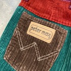 Vtg 70   s Peter Max Women   s Corduroy Wrangler Bell Bottom Pants Made In Usa