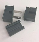 32pcs Light Slip Plug Spt-1 Vampire Plugs Male And Female Zip Plug Black Elect