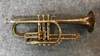 Vintage King Master Model Cornet Trumpet With Original Paperwork - Used