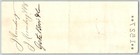 Bank Of La Porte Check J  Rosenberg 1882 Mining Vignette Rn-g1 Rev Stamp  9870