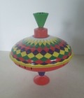 Tin Metal Spinning Top Toy  German Retro Design Works Made In China