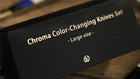 Chroma Color-changing Knives Set  large Size  By Tcc Magic Magic Tricks