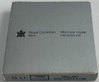 1992 Bu Canada Stagecoach Sterling Silver Dollar Rcm Toned Uncirculated Coin