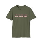 Subtle Morse Code F--- Trump Anti-maga Resistance Protest Premium Unisex T-shirt