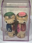 Vtg Kokeshi Dolls Case   Printout Worlds Fair 1965 Nw Orient Airlines Japan Read