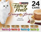 3pk Purina Fancy Feast Gravy Lovers Wet Cat Food Variety Pack  4 5 Lb  24 Ct