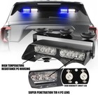 Wineco 2 In 1 Blue White Emergency Dash Strobe Lights 2x7 16 Inch  