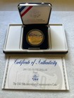 1991 Uso Proof Silver Dollar 90   Ogp Coa