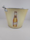 Vintage Metal Miller High Life Beer Bucket Ice Pail Advertising