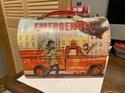 Vintage Emergency Station 51 Dome Metal Lunch Box 1970   s No Thermos Aladdin Rare
