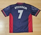 David Beckham Manchester United Jersey Vodafone 