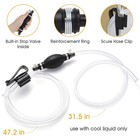 H-veenjor Gasoline Siphon Hose Pump  Hand Water Transfer Pump