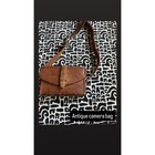 Military Bag Antique Vintage Dark Brown Natural Leather