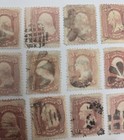 15x 1861-68 3c Washington Used Stamps Fancy Cancels Scott  65  94   Lot  z106