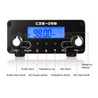 Fm Transmitter 0 5w 76mhz 108mhz Aux mic Stereo Broadcast Station W lcd Display