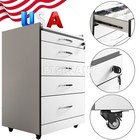 3 4 5 Drawers Dental Trolley Carts Mobile Medical Cart Cabinet W 360   Wheels