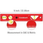 3pc Torpedo Level Set 9  24  48  Spirit Level Aluminum Construction Bubble Level