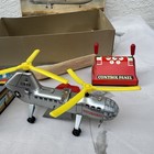 Vintage Biller Tin Toy Wind Up Transporter With Box West Germany