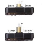Silent Quartz Clock Movement Mechanism Scanning Watch Parts Home Decor Replaceme