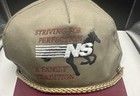 Vtg 1990 s Norfolk Southern Railway  Trucker Rope Cap Hat   Tpel Pin