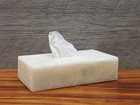 Tissue Box Cover Rectangular  Onyx Stone Tissue Box Holder  Napkin Facial Paper