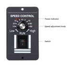 Dc 12-60v 20a Pwm Motor Speed Controller Variable Speed Switch Regulator Reverse