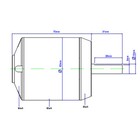 C6374 2 9kw Efficience Sensored Brushless Motor 170kv For Electric Skateboard Us