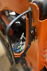2 Magnetic Tractor Mirrors Skid Steer Bobcat John Deere Gehl New Holland 226lb 