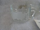 Vintage Nestle Nescafe World Globe Frosted Glass Coffee Mugs Cups - Set Of 4 New