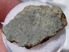 3 63 Grams 26x15x3mm Amgala 001 Martian Meteorite Slice One Side Polished   Coa