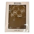 Michael Kors Scarf And Hat Set Brown And Black New In Box