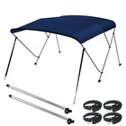 10 Colors Available 3bow 4 Bow Bimini Top For Boat  13 Different Size